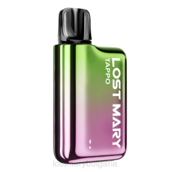 LOST MARY Vape BG - зелено розово + диня lost mary tappo prefilled pod kit - предварително напълнена капсула 4DTX175